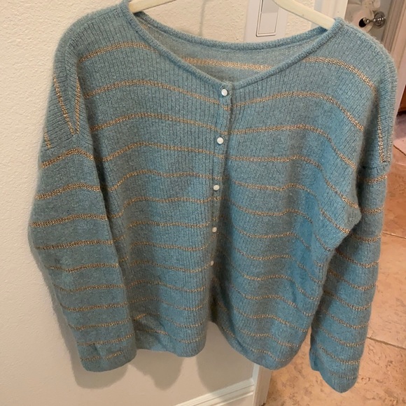 Sezane Sweaters - Sézane Gaspard striped alpaca sweater